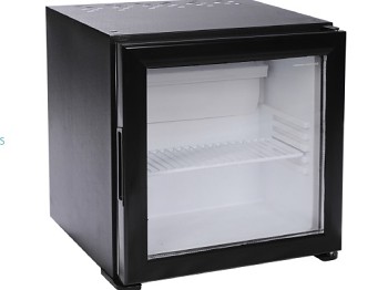 Minibar KMB 20G černá, LED osvětlení, automatické odmrazování